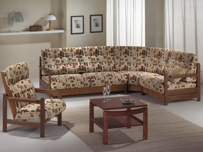 Barbora roh  pevná sedačka bez křesla